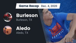 Recap: Burleson  vs. Aledo  2020