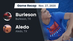 Recap: Burleson  vs. Aledo  2020