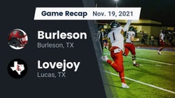Recap: Burleson  vs. Lovejoy  2021