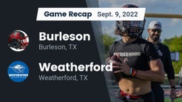 Recap: Burleson  vs. Weatherford  2022