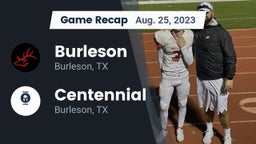 Recap: Burleson  vs. Centennial  2023