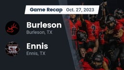 Recap: Burleson  vs. Ennis  2023