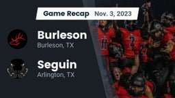 Recap: Burleson  vs. Seguin  2023