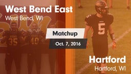 Matchup: East  vs. Hartford  2016