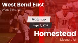 Matchup: East  vs. Homestead  2018