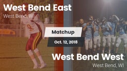 Matchup: East  vs. West Bend West  2018
