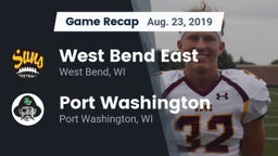 Recap: West Bend East  vs. Port Washington  2019