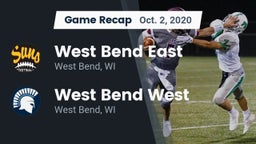 Recap: West Bend East  vs. West Bend West  2020