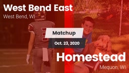 Matchup: East  vs. Homestead  2020