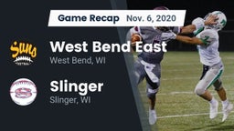 Recap: West Bend East  vs. Slinger  2020