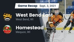 Recap: West Bend East  vs. Homestead  2021