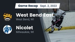 Recap: West Bend East  vs. Nicolet  2022