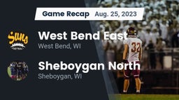Recap: West Bend East  vs. Sheboygan North  2023