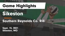 Sikeston  vs Southern Reynolds Co. R-II Game Highlights - Sept. 15, 2021