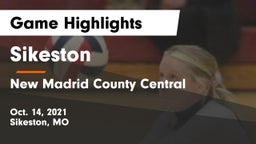 Sikeston  vs New Madrid County Central  Game Highlights - Oct. 14, 2021
