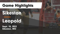 Sikeston  vs Leopold  Game Highlights - Sept. 10, 2022