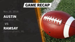 Recap: Austin  vs. Ramsay  2016