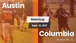 Matchup: Austin  vs. Columbia  2017