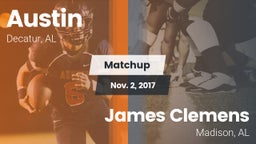Matchup: Austin  vs. James Clemens  2017