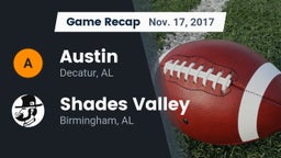 Recap: Austin  vs. Shades Valley  2017