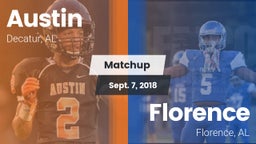 Matchup: Austin  vs. Florence  2018