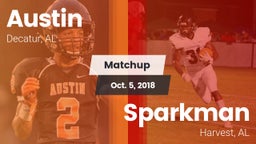 Matchup: Austin  vs. Sparkman  2018
