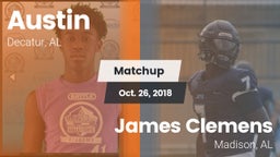Matchup: Austin  vs. James Clemens  2018