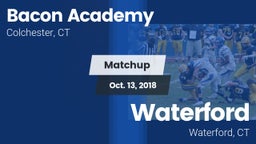 Matchup: Bacon Academy High vs. Waterford  2018