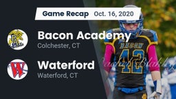 Recap: Bacon Academy  vs. Waterford  2020