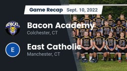 Recap: Bacon Academy  vs. East Catholic  2022