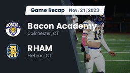 Recap: Bacon Academy  vs. RHAM  2023