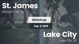 Matchup: St. James High vs. Lake City  2016