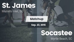 Matchup: St. James High vs. Socastee  2016