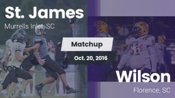 Matchup: St. James High vs. Wilson  2016