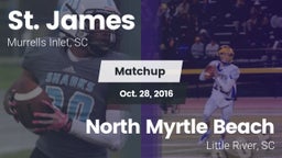 Matchup: St. James High vs. North Myrtle Beach  2016