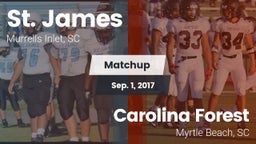Matchup: St. James High vs. Carolina Forest  2017
