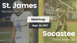 Matchup: St. James High vs. Socastee  2017