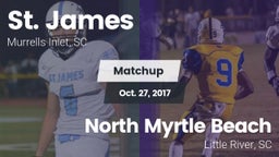 Matchup: St. James High vs. North Myrtle Beach  2017