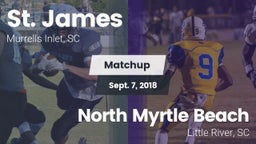 Matchup: St. James High vs. North Myrtle Beach  2018