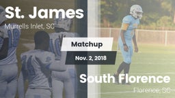 Matchup: St. James High vs. South Florence  2018
