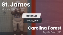 Matchup: St. James High vs. Carolina Forest  2018