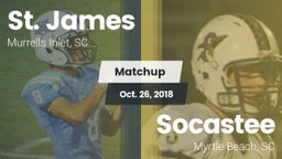 Matchup: St. James High vs. Socastee  2018