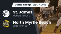 Recap: St. James  vs. North Myrtle Beach  2018