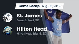 Recap: St. James  vs. Hilton Head  2019