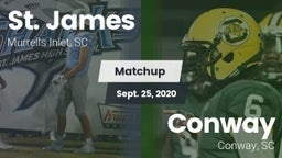 Matchup: St. James High vs. Conway  2020