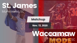 Matchup: St. James High vs. Waccamaw  2020