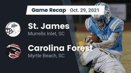 Recap: St. James  vs. Carolina Forest  2021