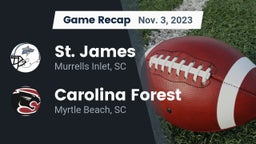 Recap: St. James  vs. Carolina Forest  2023