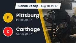 Recap: Pittsburg  vs. Carthage  2017