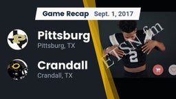 Recap: Pittsburg  vs. Crandall  2017